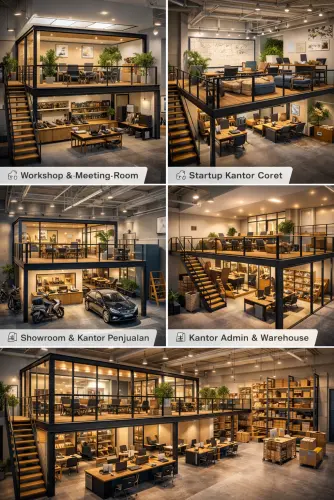 Mezzanine Ruang Kantor di Sukamulya