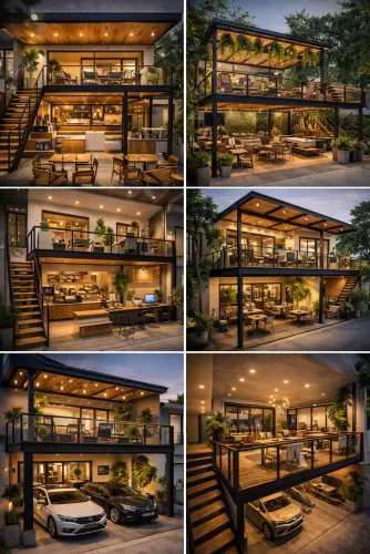 Mezannine Cafe Modern di Sukamulya