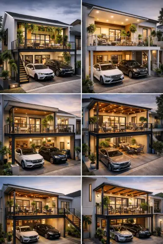 Mezannine Teras Rumah Keren di Sukamulya